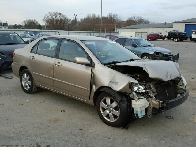 1NXBR32E66Z649159 - 2006 TOYOTA COROLLA CE TAN photo 1