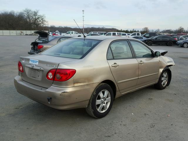 1NXBR32E66Z649159 - 2006 TOYOTA COROLLA CE TAN photo 4