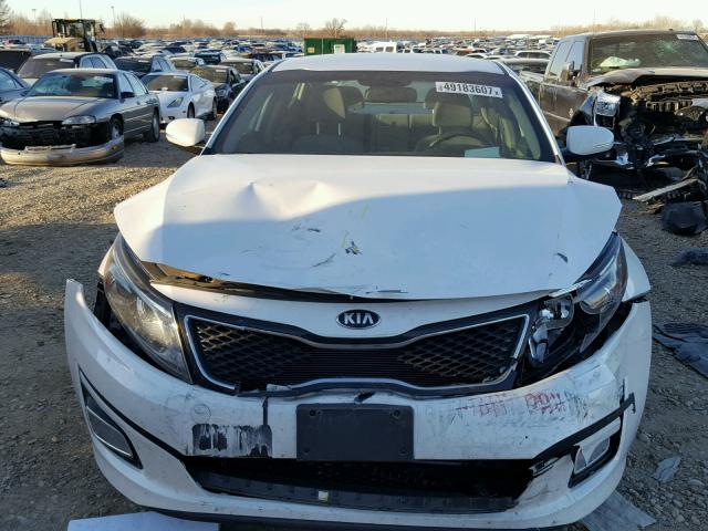 KNAGM4A7XE5476818 - 2014 KIA OPTIMA LX WHITE photo 7