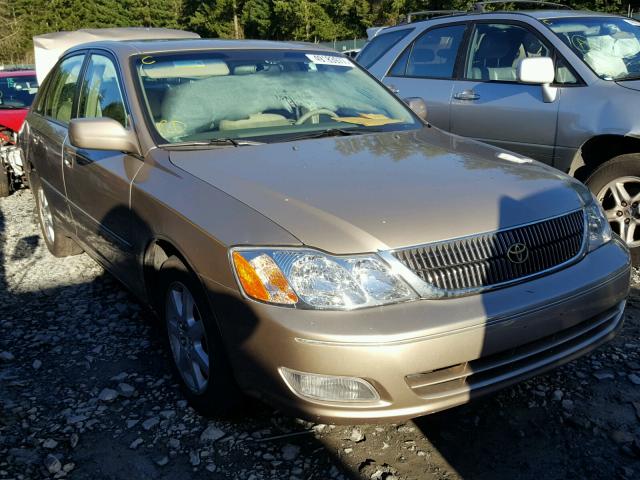 4T1BF28BXYU035752 - 2000 TOYOTA AVALON XL TAN photo 1