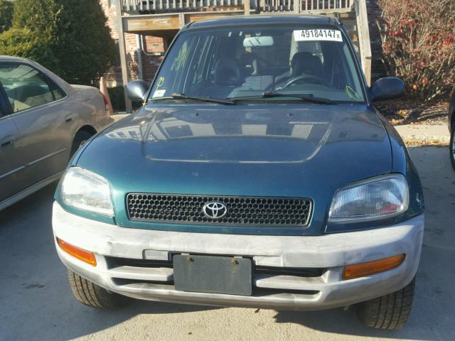 JT3HP10V5V7027715 - 1997 TOYOTA RAV4 GREEN photo 9