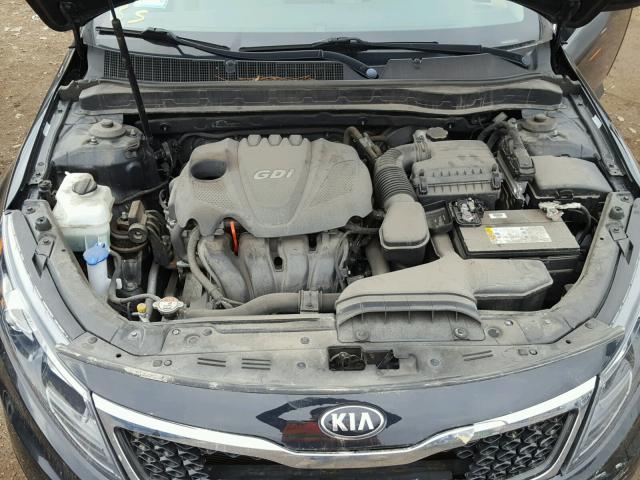 5XXGM4A72DG259647 - 2013 KIA OPTIMA LX BLACK photo 7