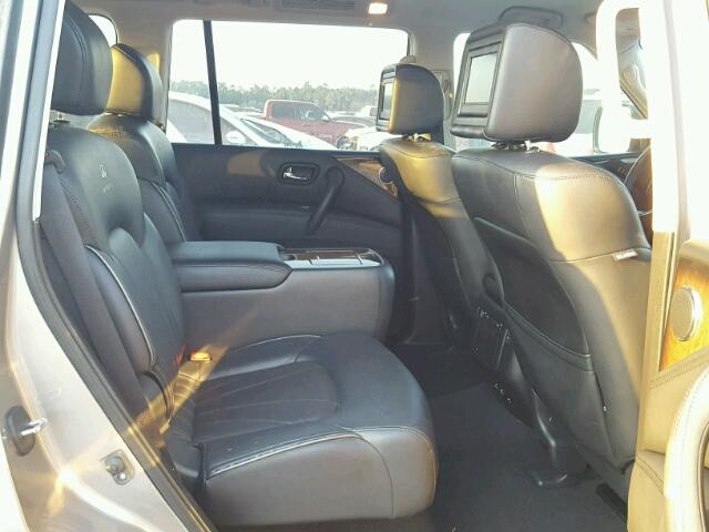 JN8AZ2NF9E9556124 - 2014 INFINITI QX80 GRAY photo 6