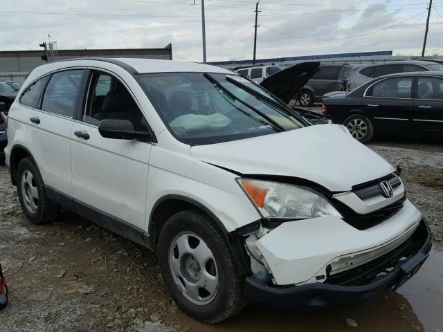 5J6RE48338L037482 - 2008 HONDA CR-V LX WHITE photo 1