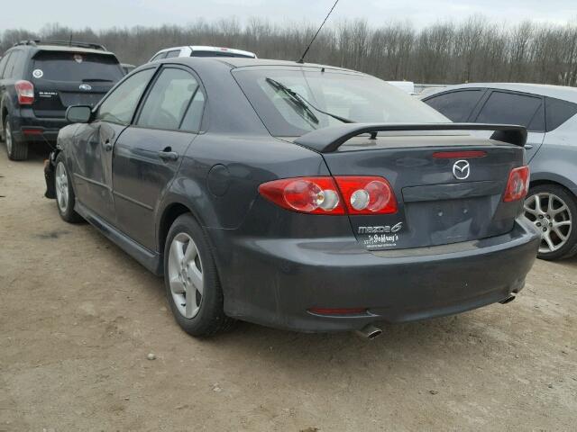 1YVHP84C255M73422 - 2005 MAZDA 6 I GRAY photo 3