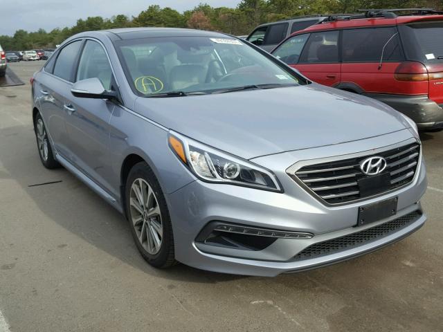 5NPE34AF8GH324396 - 2016 HYUNDAI SONATA SPO SILVER photo 1