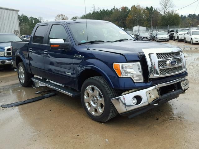 1FTFW1ET6BFB29409 - 2011 FORD F150 SUPER BLUE photo 1