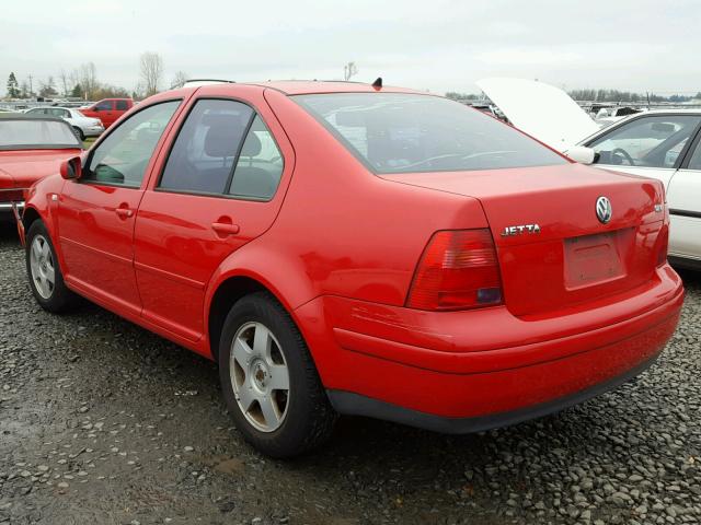 3VWSD29MX1M049281 - 2001 VOLKSWAGEN JETTA GLS RED photo 3