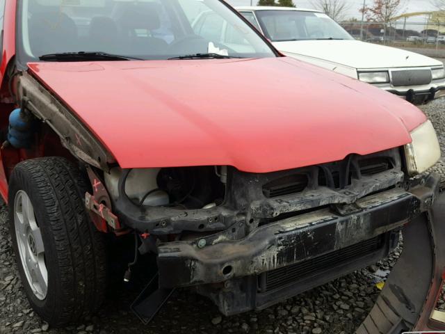 3VWSD29MX1M049281 - 2001 VOLKSWAGEN JETTA GLS RED photo 9