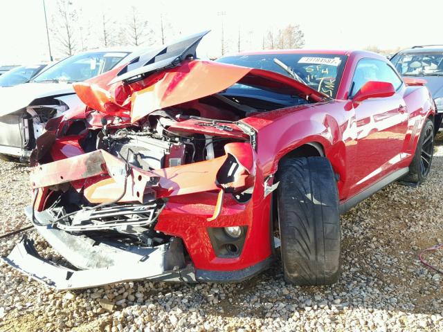 2G1FS1EP1C9801863 - 2012 CHEVROLET CAMARO ZL1 红色 照片 2