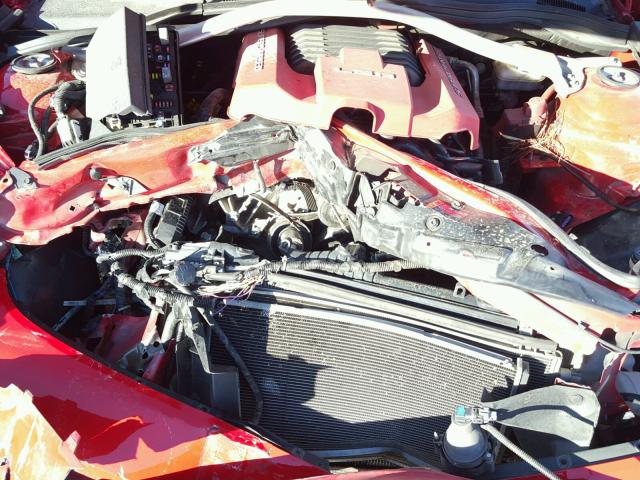 2G1FS1EP1C9801863 - 2012 CHEVROLET CAMARO ZL1 红色 照片 7