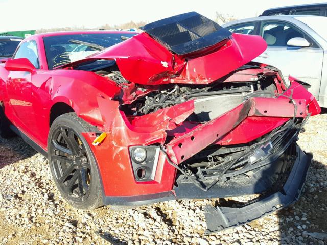 2G1FS1EP1C9801863 - 2012 CHEVROLET CAMARO ZL1 红色 照片 9