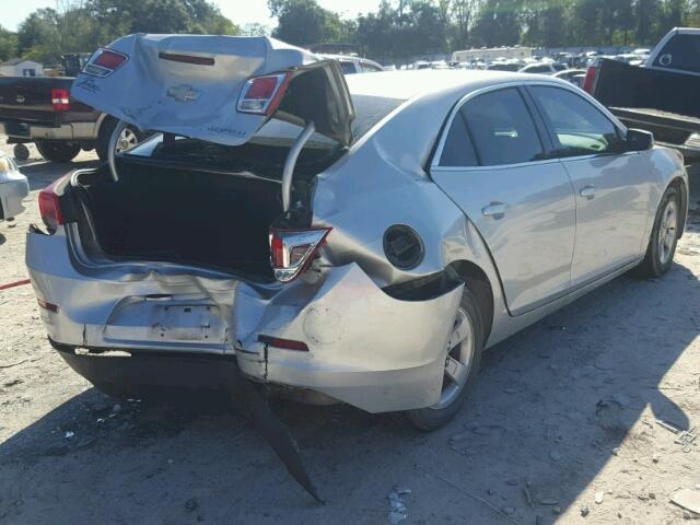 1G11C5SA0DF208020 - 2013 CHEVROLET MALIBU 1LT SILVER photo 4