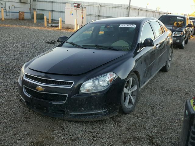 1G1ZC5EU6CF300112 - 2012 CHEVROLET MALIBU 1LT CHARCOAL photo 2