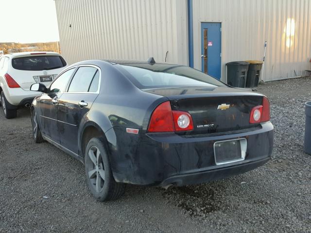 1G1ZC5EU6CF300112 - 2012 CHEVROLET MALIBU 1LT CHARCOAL photo 3