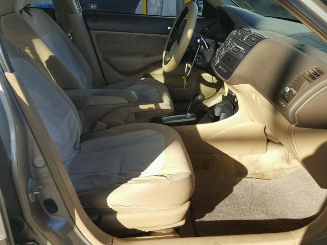 2HGES16545H553246 - 2005 HONDA CIVIC LX BEIGE photo 5