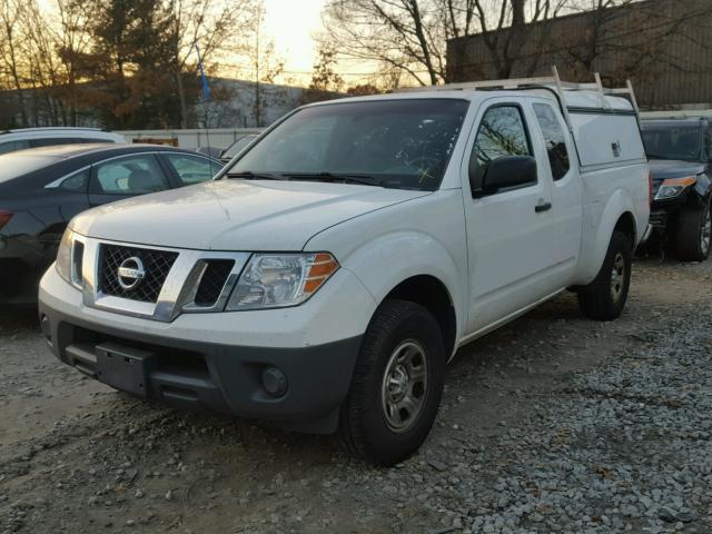 1N6BD0CTXEN734039 - 2014 NISSAN FRONTIER S WHITE photo 2