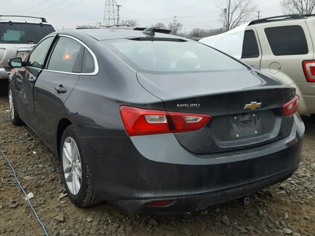 1G1ZE5ST3HF164941 - 2017 CHEVROLET MALIBU LT GRAY photo 3