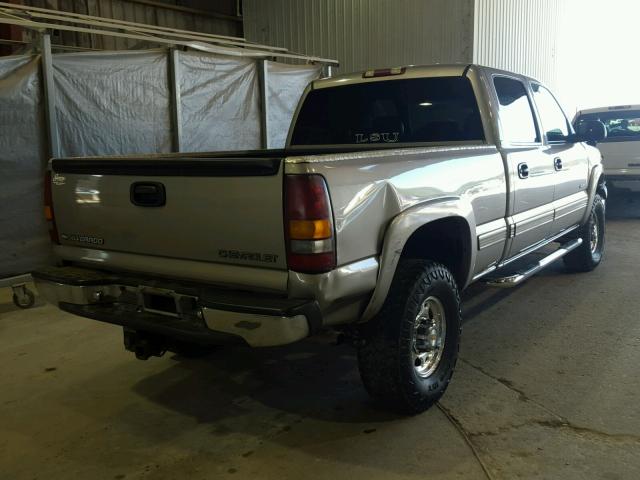 1GCGC13U82F117075 - 2002 CHEVROLET SILVERADO BROWN photo 4