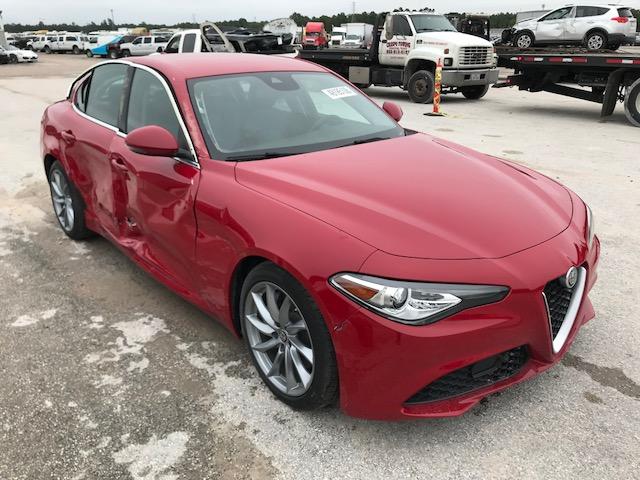 ZARFAEBN5H7537999 - 2017 ALFA ROMEO GIULIA RED photo 1