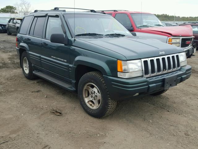 1J4GZ48S0WC272759 - 1998 JEEP GRAND CHER GREEN photo 1