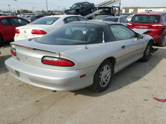 2G1FP22K2T2159730 - 1996 CHEVROLET CAMARO BAS GRAY photo 4