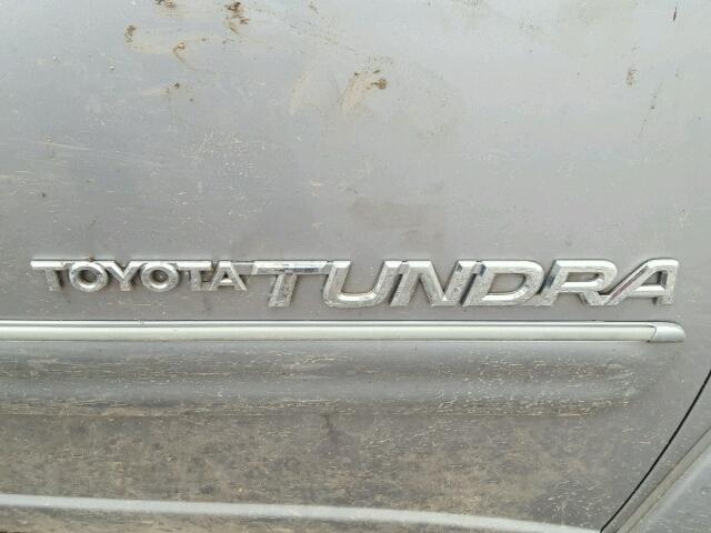 5TBET341X4S449103 - 2004 TOYOTA TUNDRA DOU SILVER photo 10