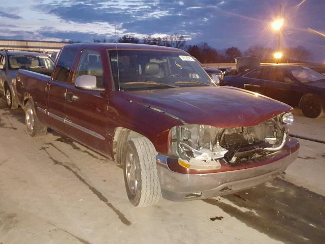 2GTEC19T8Y1116627 - 2000 GMC NEW SIERRA MAROON photo 1