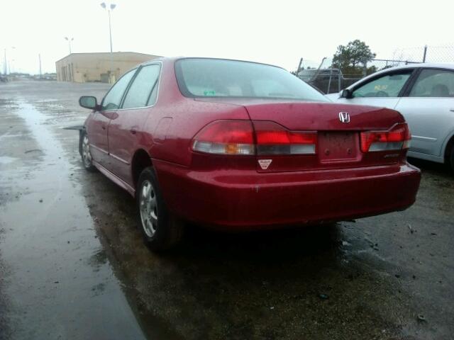 1HGCG66832A055050 - 2002 HONDA ACCORD EX RED photo 3