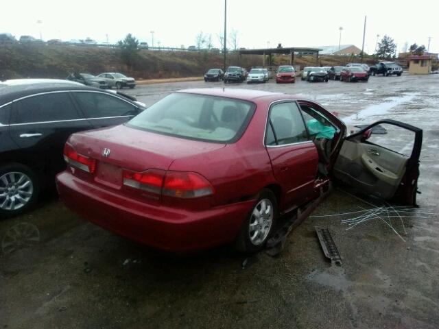 1HGCG66832A055050 - 2002 HONDA ACCORD EX RED photo 4