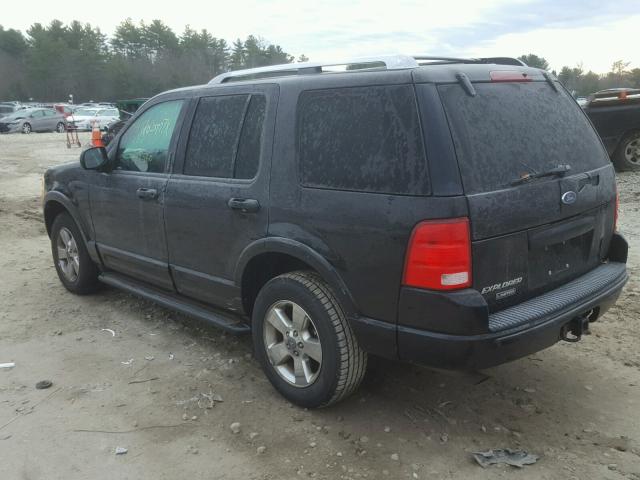 1FMDU75W03ZB16239 - 2003 FORD EXPLORER L BLACK photo 3