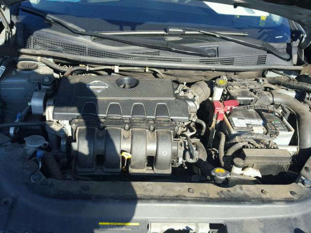 3N1AB7AP7EL642277 - 2014 NISSAN SENTRA S SILVER photo 7