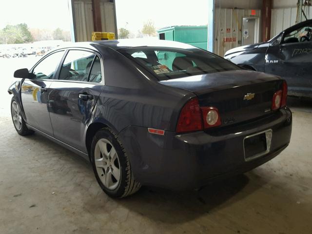 1G1ZA5E04AF253758 - 2010 CHEVROLET MALIBU LS CHARCOAL photo 3