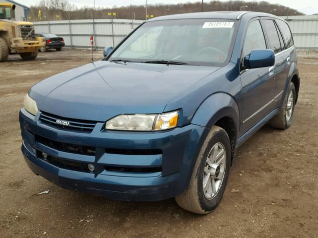 4S2DF58X624612279 - 2002 ISUZU AXIOM XS Mavi foto 2