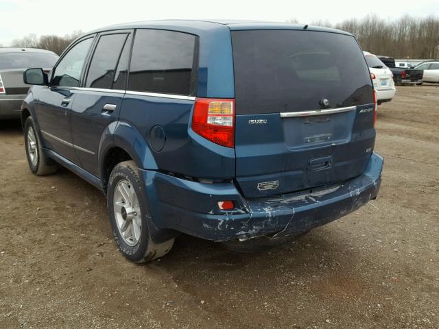 4S2DF58X624612279 - 2002 ISUZU AXIOM XS Mavi foto 3