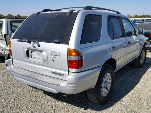 4S6CK58W614413650 - 2001 HONDA PASSPORT E SILVER photo 4