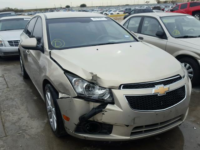 1G1PH5SC9C7301527 - 2012 CHEVROLET CRUZE LTZ GOLD photo 1