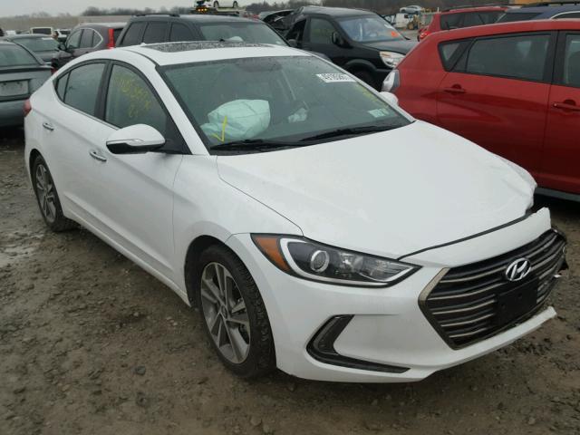 5NPD84LF8HH194745 - 2017 HYUNDAI ELANTRA SE WHITE photo 1