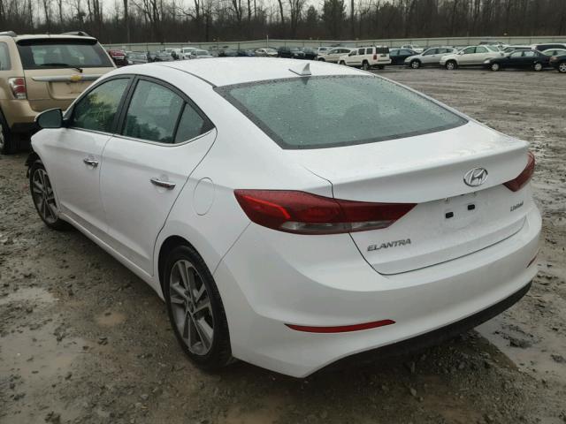 5NPD84LF8HH194745 - 2017 HYUNDAI ELANTRA SE WHITE photo 3