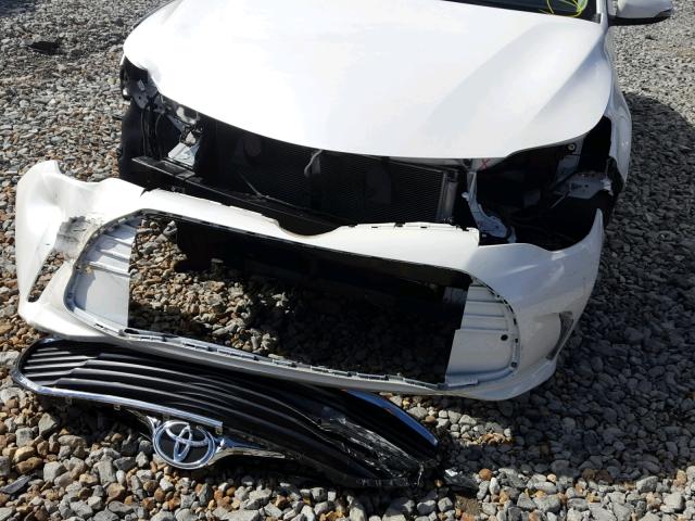 4T1BK1EBXGU227472 - 2016 TOYOTA AVALON XLE 白色 照片 9