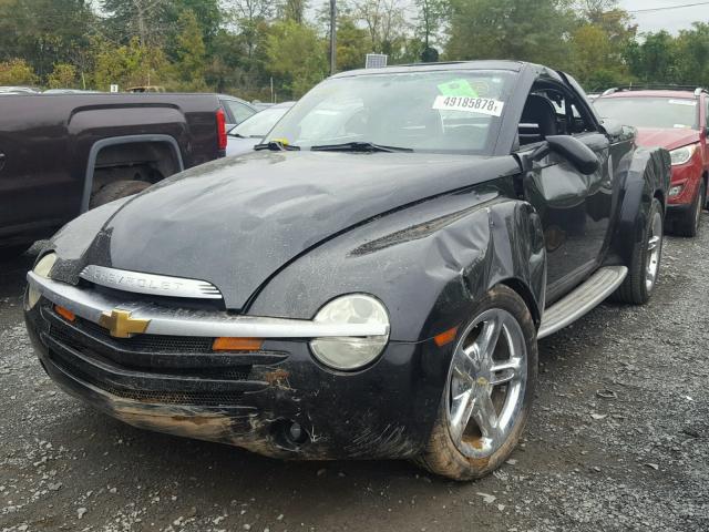 1GCES14P04B109632 - 2004 CHEVROLET SSR 黑色 照片 2