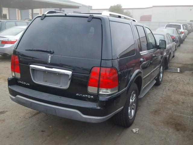 5LMEU68H55ZJ04843 - 2005 LINCOLN AVIATOR 黑色 照片 4
