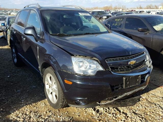 3GNAL4EK4ES645206 - 2014 CHEVROLET CAPTIVA LT BLUE photo 1