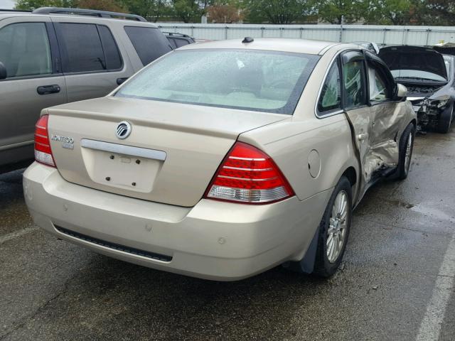 1MEHM42157G611176 - 2007 MERCURY MONTEGO PR 金色 照片 4