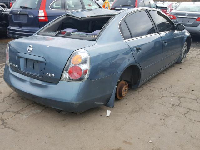 1N4AL11DX2C263882 - 2002 NISSAN ALTIMA BAS BLUE photo 4