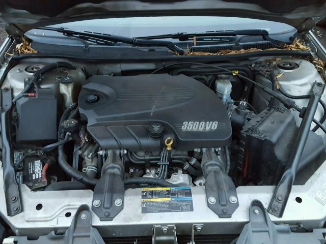 2G1WT55K589148227 - 2008 CHEVROLET IMPALA LT SILVER photo 7