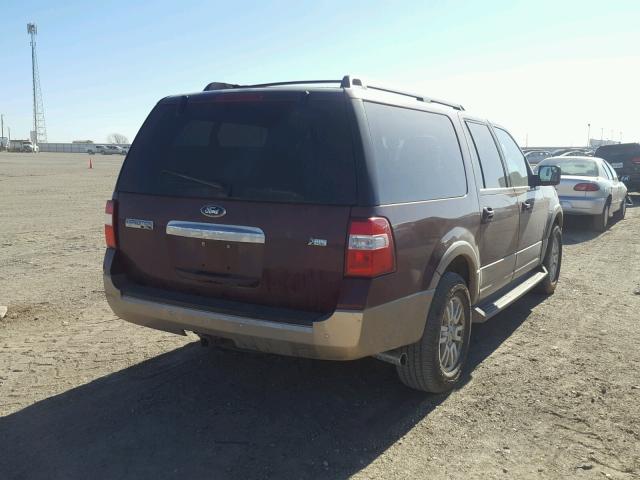 1FMJK1J52DEF19800 - 2013 FORD EXPEDITION MAROON photo 4