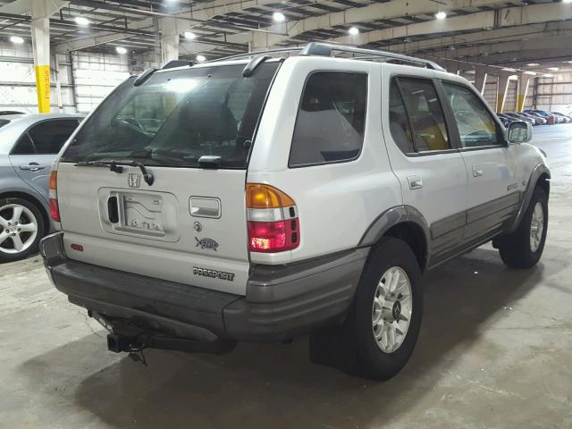 4S6DM58W214402739 - 2001 HONDA PASSPORT E SILVER photo 4