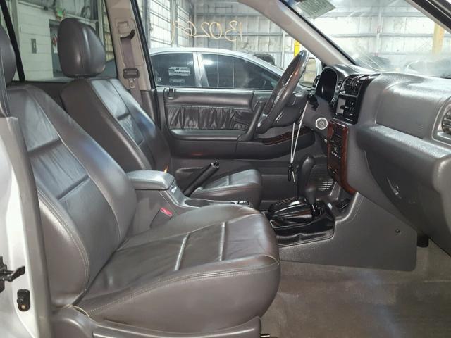 4S6DM58W214402739 - 2001 HONDA PASSPORT E SILVER photo 5