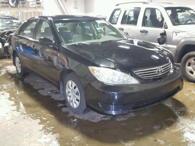 4T1BE30K85U411221 - 2005 TOYOTA CAMRY LE BLACK photo 1